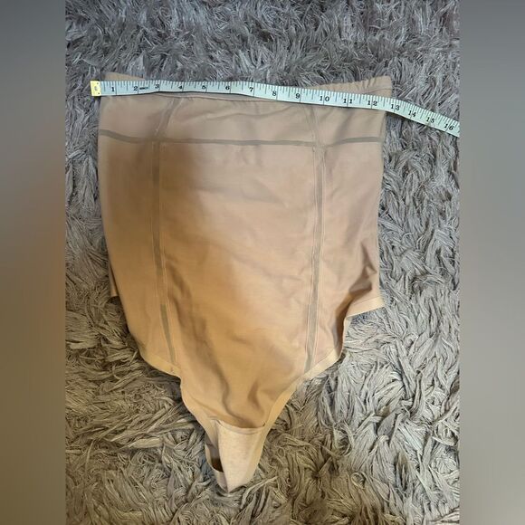 Beige Shapewear Bodysuit - NWOT - Picture 5 of 6